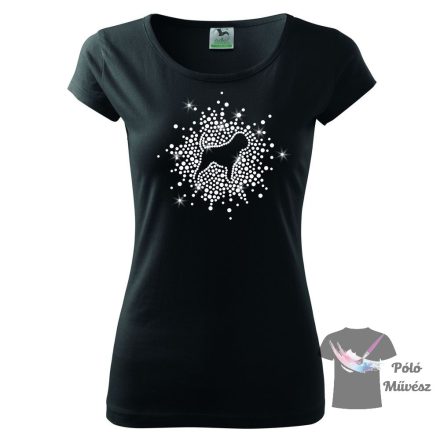 Affenpinscher rhinestone T-shirt,  Affen Crystal Shirt