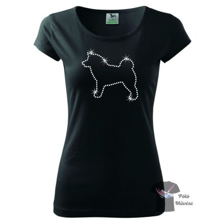 Akita  Rhinestone T-shirt - Akita Crystal Shirt