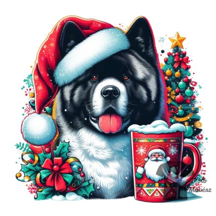 Christmas American Akita T-shirt - Akita Tee