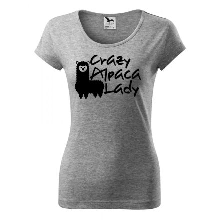 Crazy Alpaca Lady T-shirt