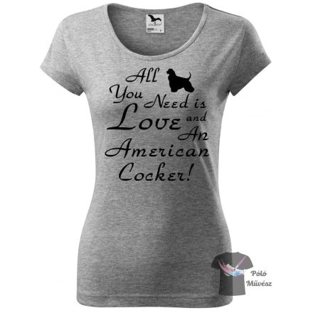 American Cocker Spaniel T-shirt - American Cocker Spaniel Tee