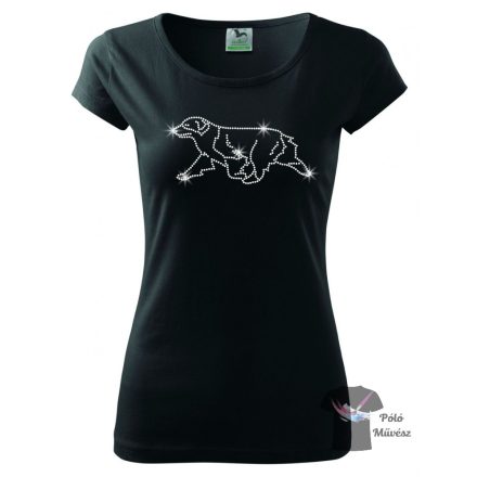 Australian Shepherd  Rhinestone T-shirt - Aussie Crystal Shirt