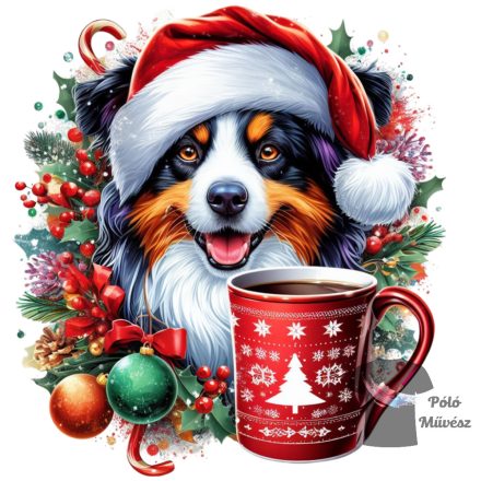 Christmas Australian Shepherd T-shirt - Aussie Tee