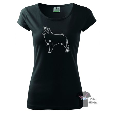 Belgian Shepherd Rhinestone T-shirt - Tervuren Crystal Shirt