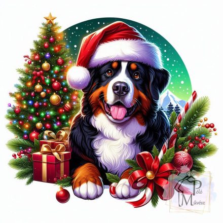 Cristmas Bernese Mountain Dog T-shirt - Bernese Mountain Dog Shirt