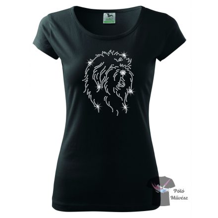 Bobtail Rhinestone T-shirt - Old English Sheepdog Crystal Shirt