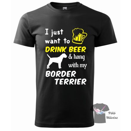 Border Terrier T-shirt - Border Terrier Shirt