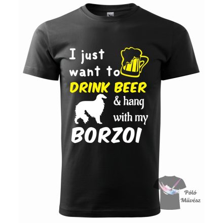 Borzoi T-shirt - Borzoi Shirt