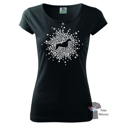 Boxer Rhinestone T-shirt - Boxer Crystal Shirt