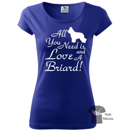 Briard T-shirt - Berger de Brie Shirt