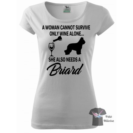 Briard T-shirt - Berger de Brie Shirt