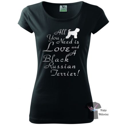 Black Russian Terrier T-shirt - Black Russian Terrier Shirt