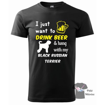 Black Russian Terrier T-shirt - Black Russian Terrier Shirt