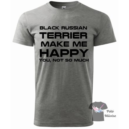 Black Russian Terrier T-shirt - Black Russian Terrier Shirt