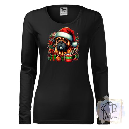 Christmas Bullmastiff T-shirt - Bullmastiff Shirt