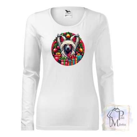 Christmas Chinese Crested T-shirt - Chinese Crested Shirt