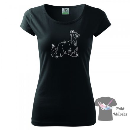 Chinese Crested Rhinestone T-shirt - Chinese Crested Crystal Shirt