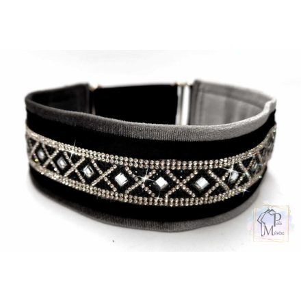 Miracle Luxury Martingale Dog Collar with rhinestones