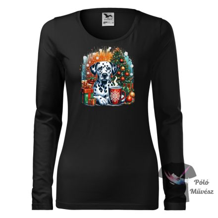 Christmas Dalmatian T-shirt - Dalmatian Shirt