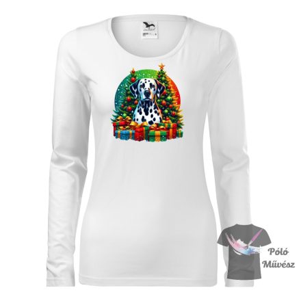 Christmas Dalmatian T-shirt - Dalmatian Shirt