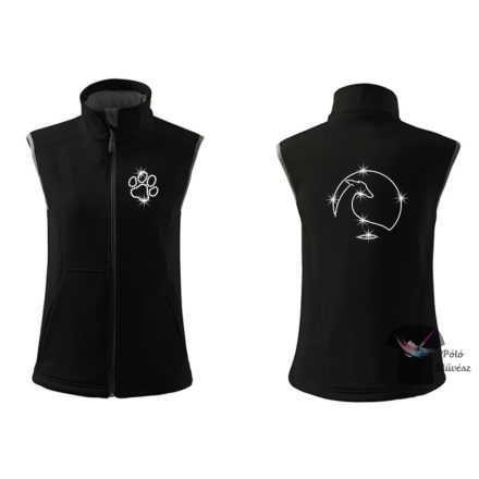 Donaueschingen rhinestone Softshell Vest,  Donaueschingen Crystal Softshell Vest