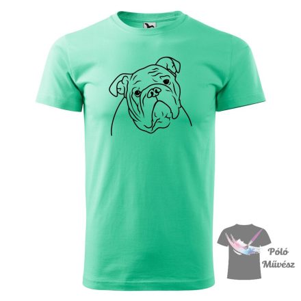 English Bulldog T-shirt - Bulldog Tee