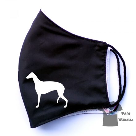 Greyhound face mask, dog mask