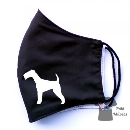 Irish Terrier face mask, dog mask