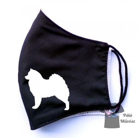 Samoyed face mask, dog mask