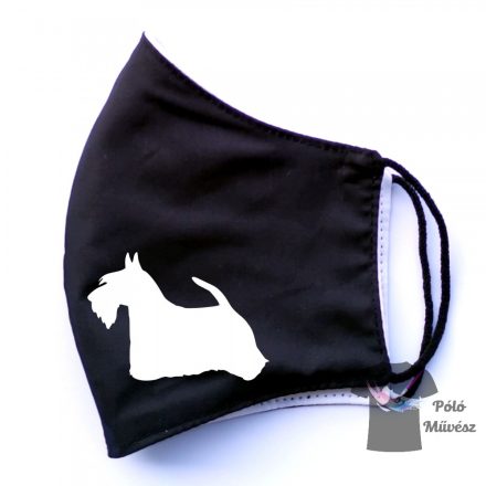 Scottish Terrier, Scottie face mask, dog mask