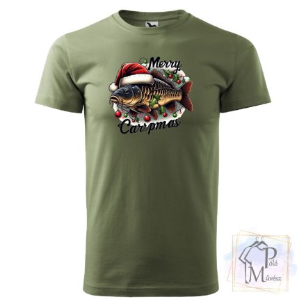 Merry Carpmas Shirt / Hoodie - Christmas Carp fishing T-shirt - Fish Shirt