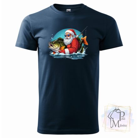 Christmas Fisher Shirt / Hoodie - Christmas fishing T-shirt - Fish Shirt