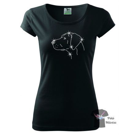 German Pointer Rhinestone T-shirt - German Pointer Crystal Shirt