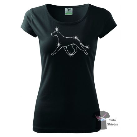 Great Dane Rhinestone T-shirt - Great Dane Crystal Shirt