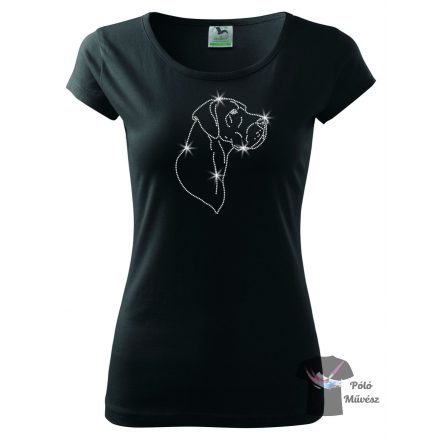 Great Dane Rhinestone T-shirt - Great Dane Crystal Shirt