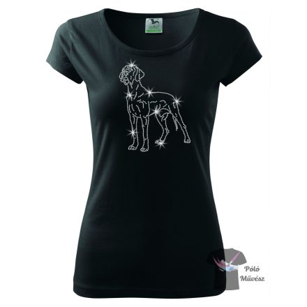 Great Dane Rhinestone T-shirt - Great Dane Crystal Shirt