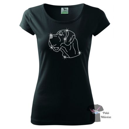 Great Dane Rhinestone T-shirt - Great Dane Crystal Shirt