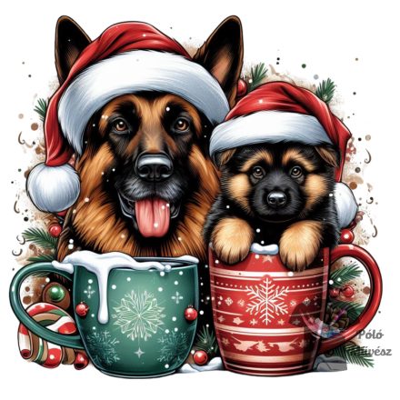 Christmas German Shepherd T-shirt - German Shepherd Shirt