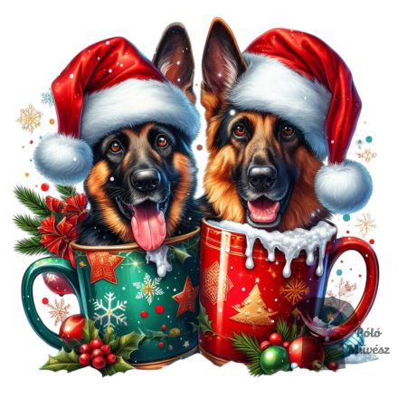 Christmas German Shepherd T-shirt - German Shepherd Shirt