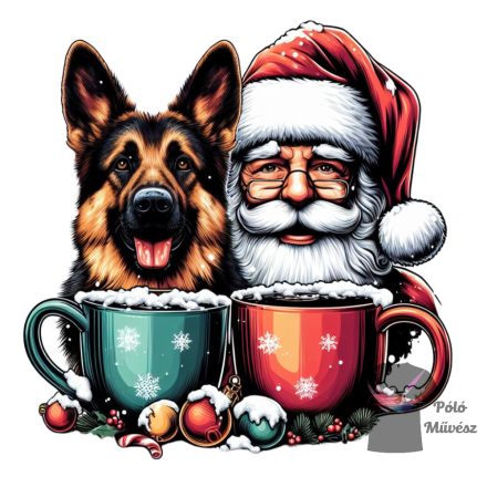 Christmas German Shepherd T-shirt - German Shepherd Shirt