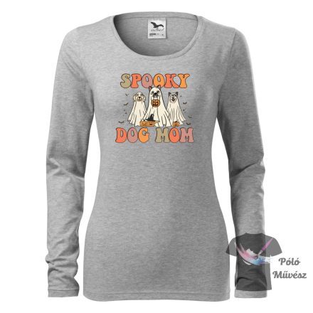 Halloween Spooky Dog Mom T-shirt - Halloween Shirt