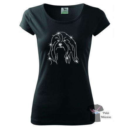 Havanese Rhinestone T-shirt - Havanese Crystal Shirt