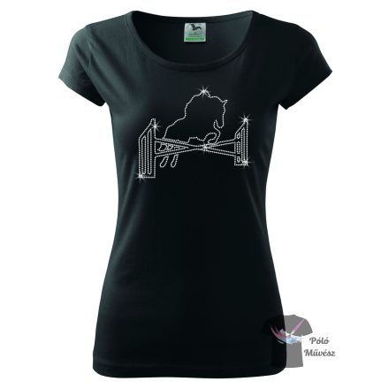 Horse rhinestone T-shirt - Horse Crystal Shirt