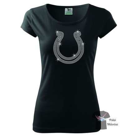 Horse rhinestone T-shirt - Horse Crystal Shirt