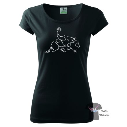 Horse rhinestone T-shirt - Horse Crystal Shirt