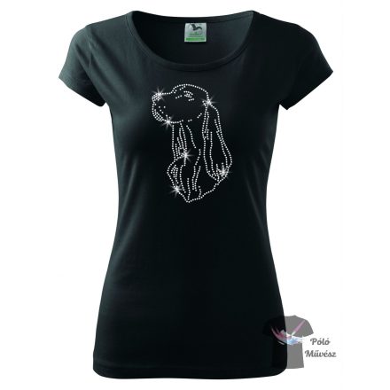 Irish Setter Rhinestone T-shirt - Irish Setter Crystal Shirt