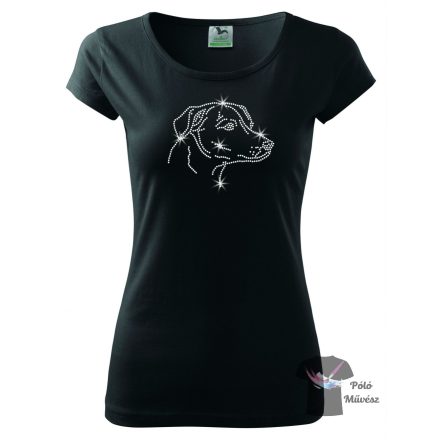 Jack Russel Terrier Rhinestone T-shirt - Jack Russel Terrier Crystal Shirt