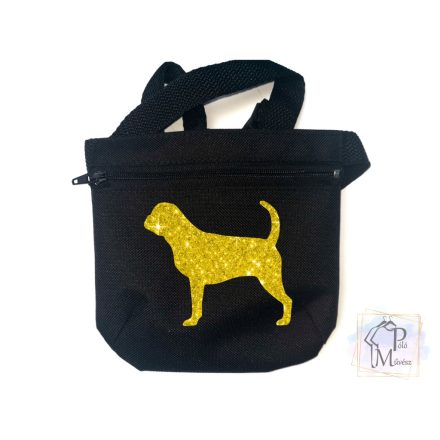 Petit Brabancon Dog Treat bag with adjustable belt