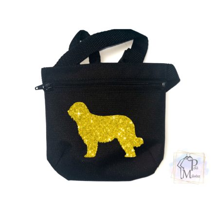 Briard Dog Treat bag with adjustable belt