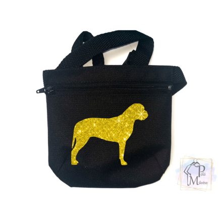 Bullmastiff Dog Treat bag with adjustable belt